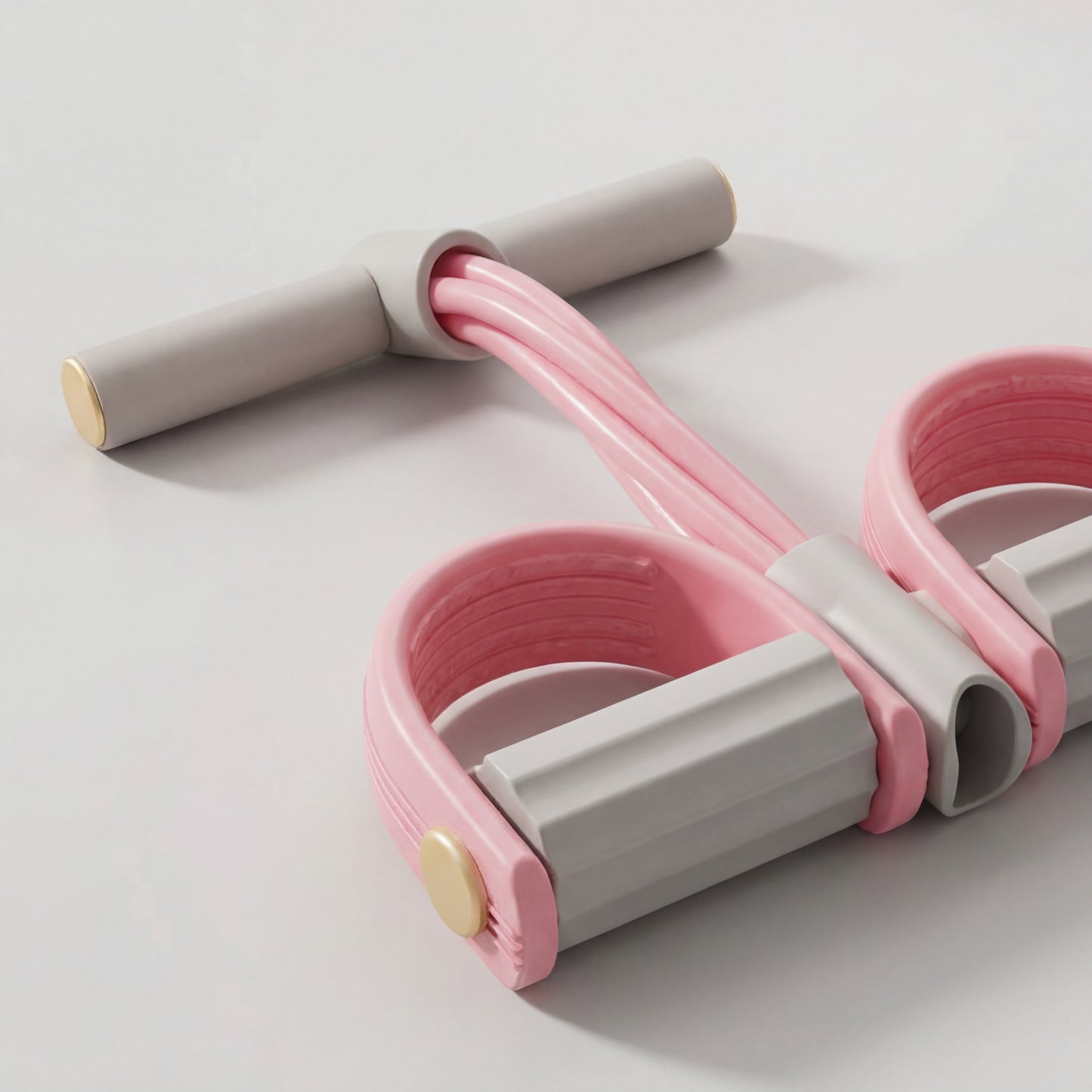 2026 Ultimate Sculpt & Tone Pedal Resistance Band – Full Body Home Gym for Waist & Arms