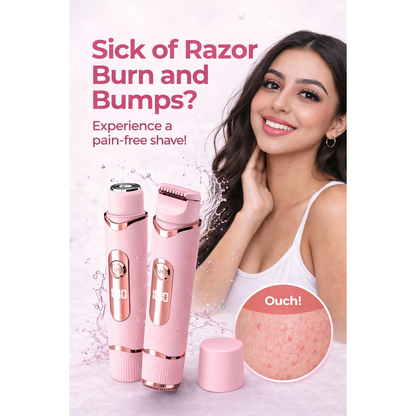 Deluxe 2-IN-1 Bikini Trimmer 2.0 w LED screen