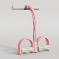 2026 Ultimate Sculpt & Tone Pedal Resistance Band – Full Body Home Gym for Waist & Arms