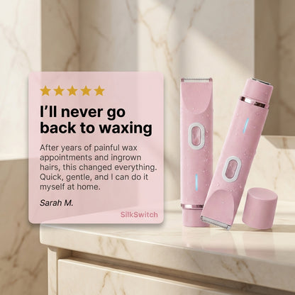 "2-Phase" 2-in-1 Pain-Free Deluxe Bikini Trimmer
